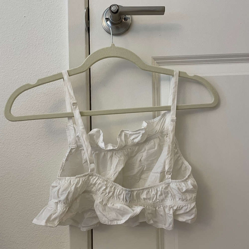 H&M Ruffled crop top - Picture 2 of 4